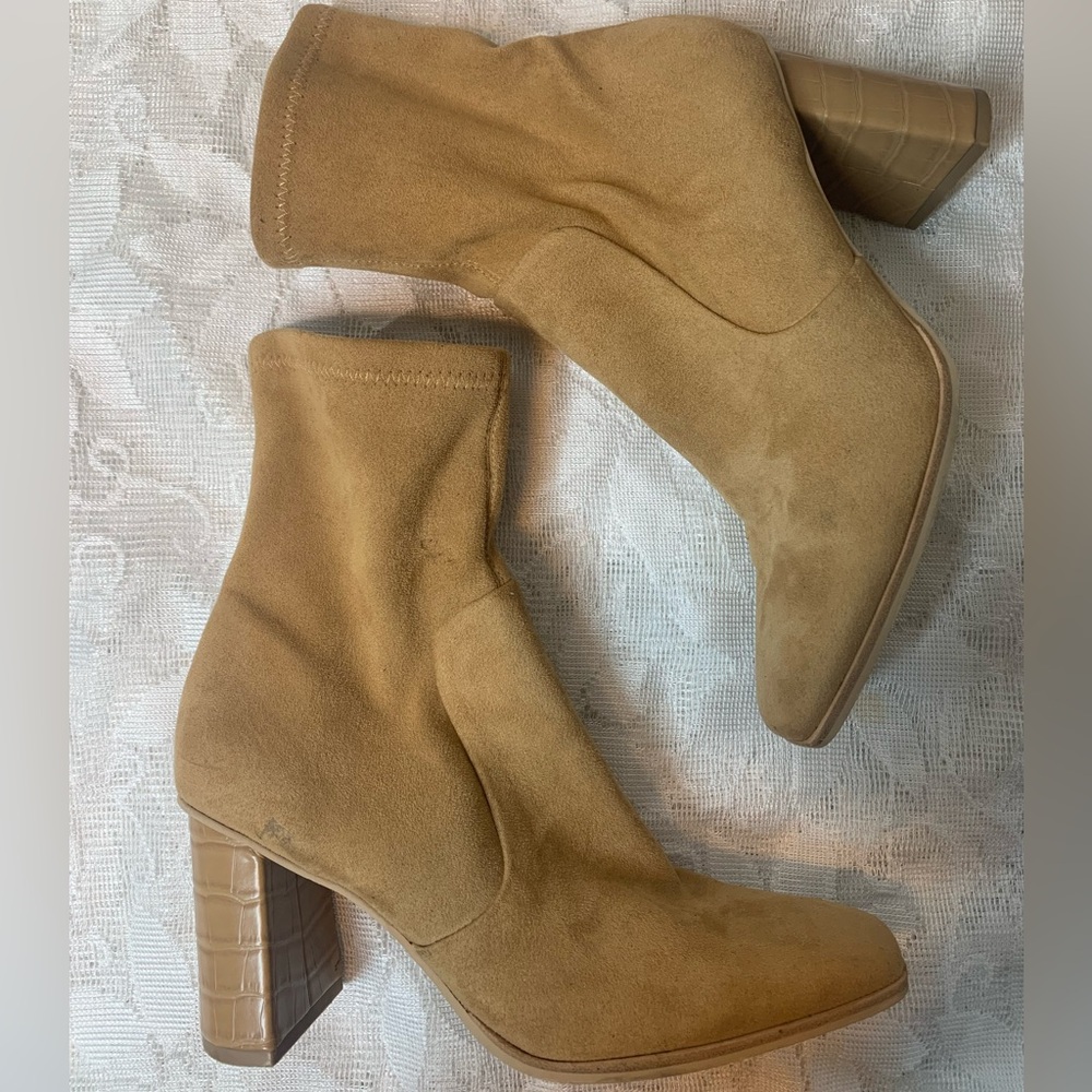 DOLCE VITA BOOTS ANKLE SUEDE TAN😍